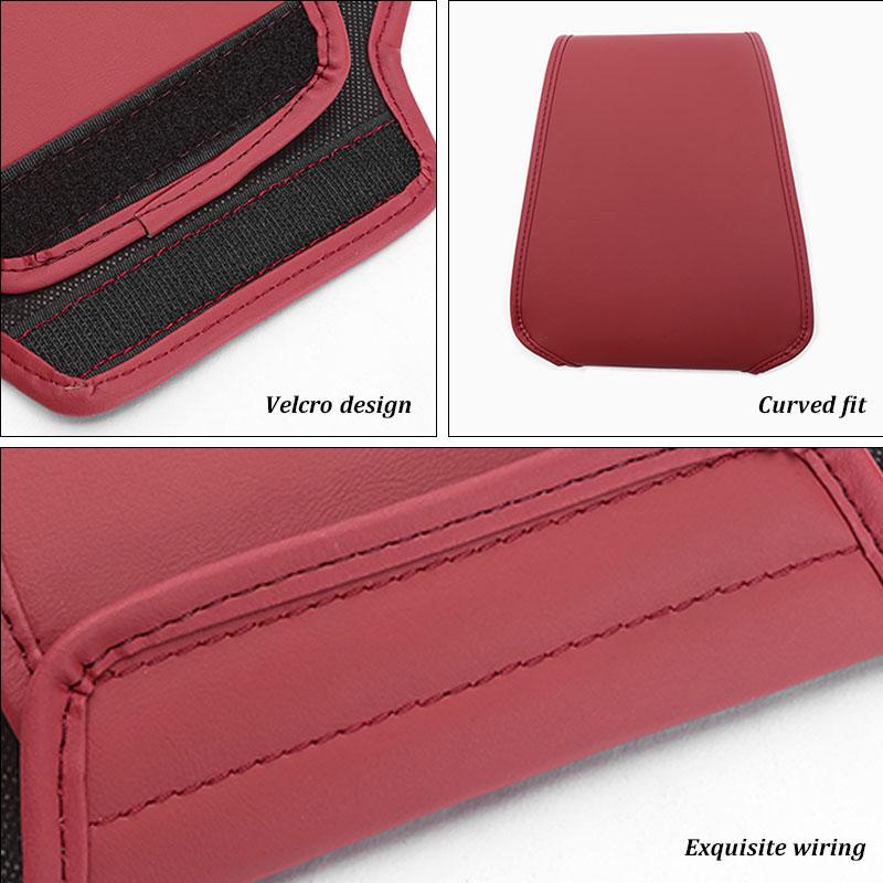 Leather Car Seat Headrest Protective Cover Accessories For BMW 1 2 3 4 5 6 7 Series G20 G30 F48 E90 E36 F30 F10 X1 X3 X4 X5 X6X7 II9