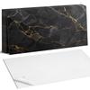 Kafelki Winylowe Z Nadrukiem - Dekoracja Do Sypialni Elegancki Marmur Z Żyłkami 10X40X20 Cm