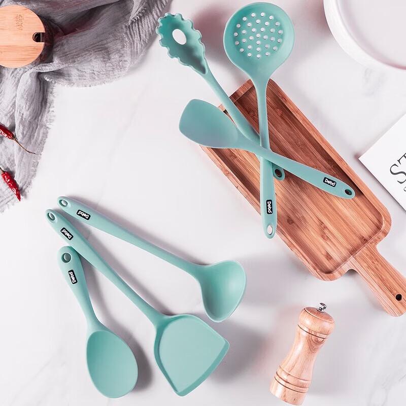 Debo Rebecca 7-Piece Silicone Kitchen Utensil Set