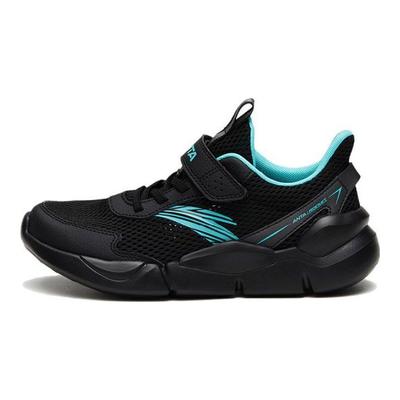 Bequeme Vielseitige Tägliche Stoßdämpfende Strapazierfähige Low-Top Kinder Laufschuhe Kinder Sneaker Schwarz Grün A312325567H-5