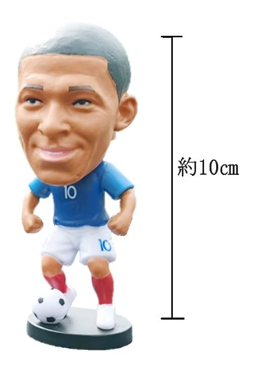 Soccer Player Bobblehead Figure National (Kylian Mbappé/France Team)