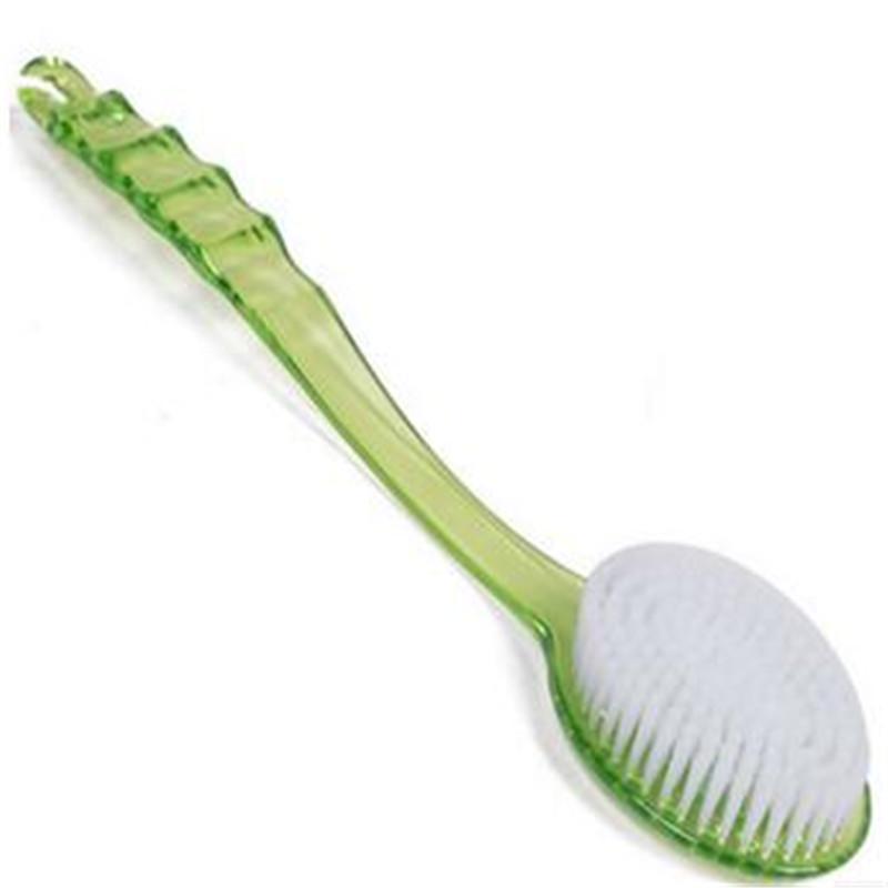 Long-handled Shower Brush for Back Scrubbing, Bathing, and Body Exfoliation