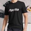 Jauns krekls Sacīkstes Aprilia Melns T-krekls Aktīvs logo T-krekls Smieklīgs Izmērs S - 5XL