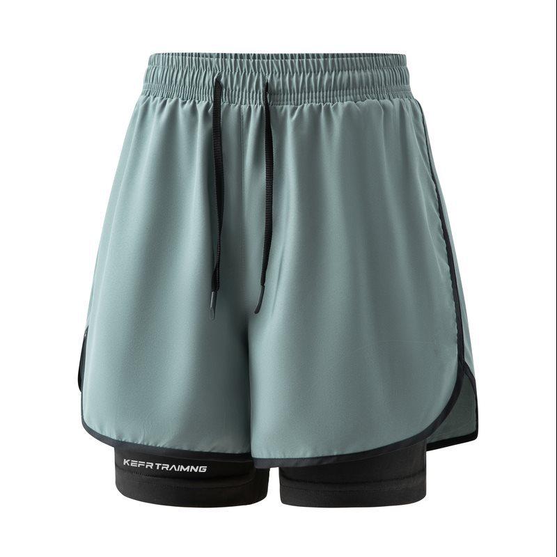 2026 Dual-Layer Men's Shorts: Sports, Running, Beach, Fitness