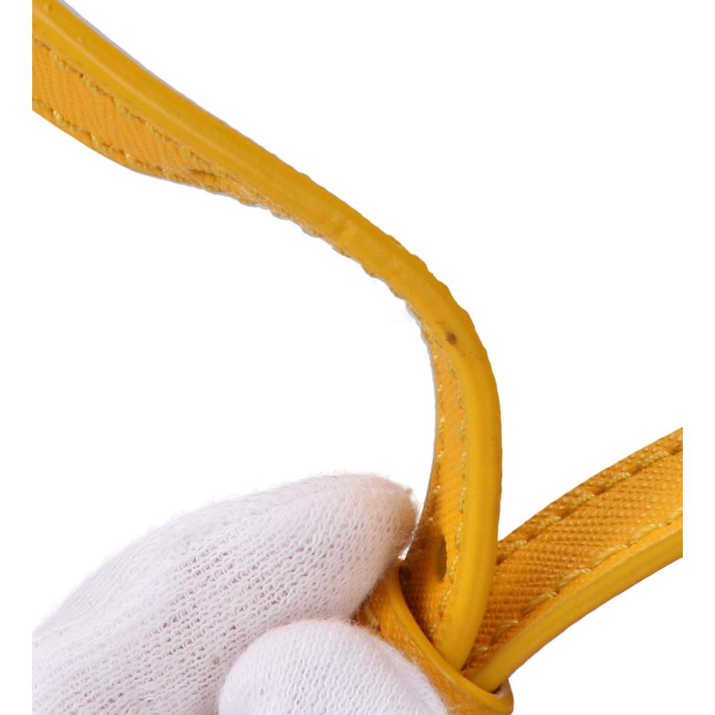 MARC JACOBS M0014220 Playbag Leather Crossbody Shoulder bag Pink/White/YellowUsed