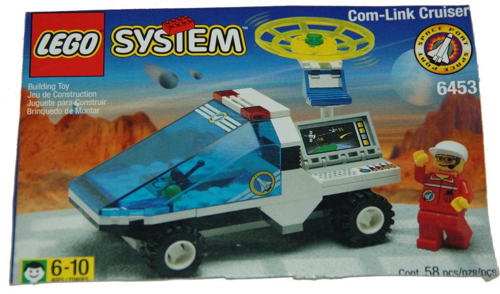 Lego Space Port Cruiser 6453 Com-Link