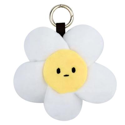 Sonnenblumen Plüsch Schlüsselanhänger PP Baumwolle Tragbar Sonnenblumen Plüsch Schlüsselanhänger Zubehör für Rucksack