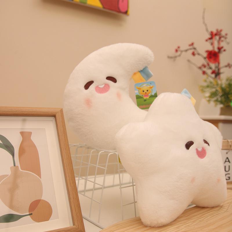 Star Plush Doll Pendant Cute Girl Heart Cartoon Doll Bag Hanging Decoration Gift Cute Creative Doll