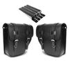 Set 2x Saddlebags for Custom Motorcycles + TXP Side Mount