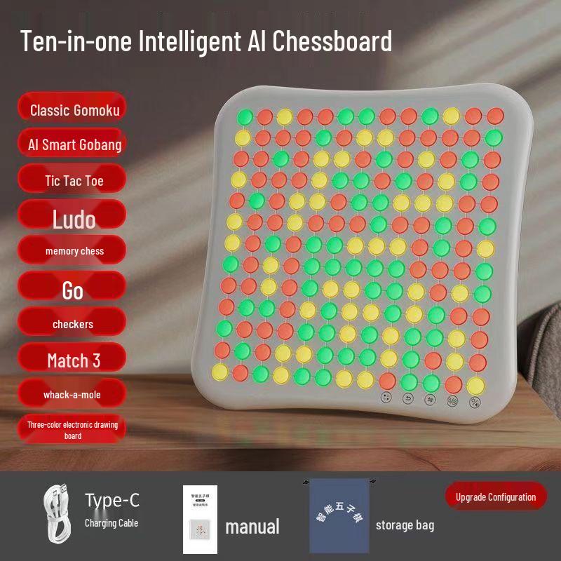 Longchan Portable Electronic Chessboard for Kids & Adults
