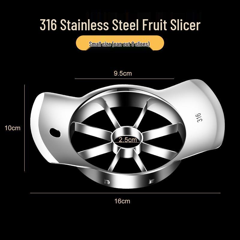 316 Stainless Steel Fruit Corer & Slicer for Pears and Apples