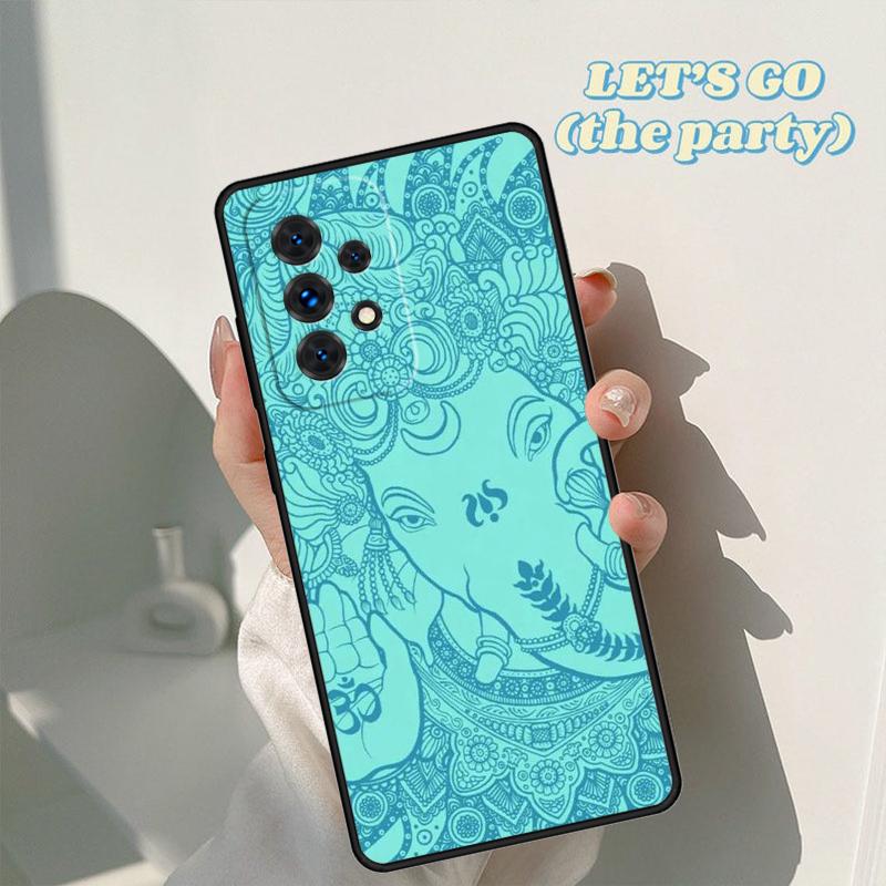 Ganesh Elephant God phone case For Samsung Galaxy A42 A31 A40 A51 A71 A32 A80 A91 A52 A72 A73 A20e A21S A50 A70 A11 A12 Cover