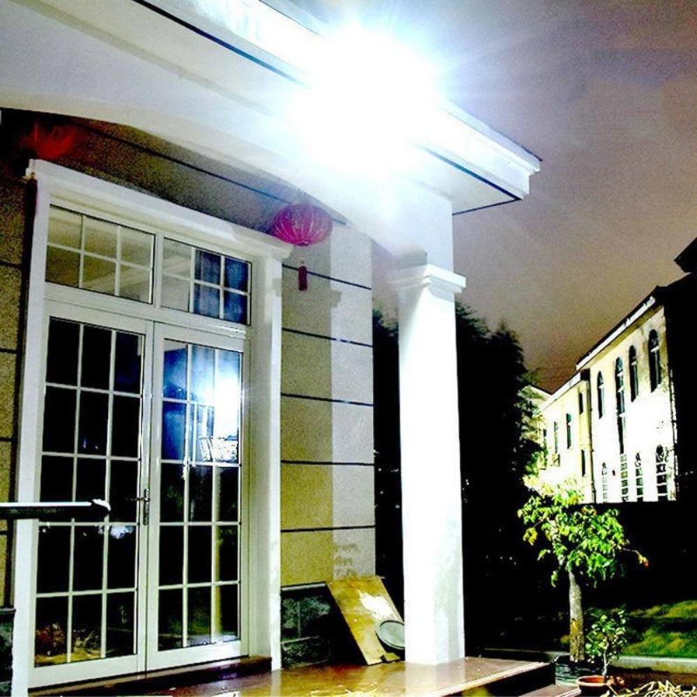 1ks 168LED Solární indukční pouliční světlo Venkovní Vodotěsné LED Pro zahradní zeď Nastavitelný úhel Vestavěná 18650 Lithiová baterie