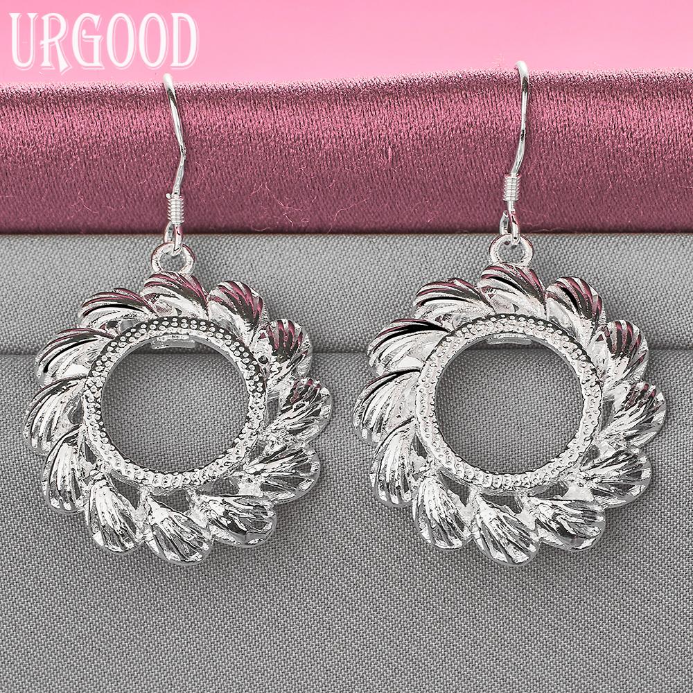 925 Sterling Silver Pendant Earrings Wedding Jewelry