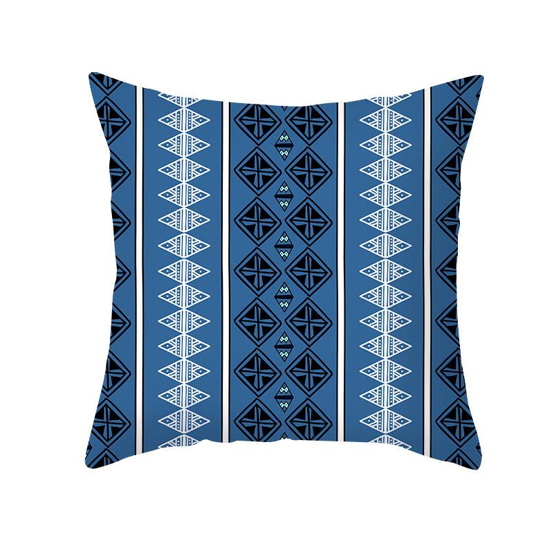 Geometric Pillow Abstract Stripe Cushion Cover Ethnic Style Office Sofa Pillowcase Home Decor Pillowcase