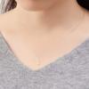 Estelle K10 Yellow Gold Diamond Moon Necklace (Web Exclusive) 0442-9438-0011-0000