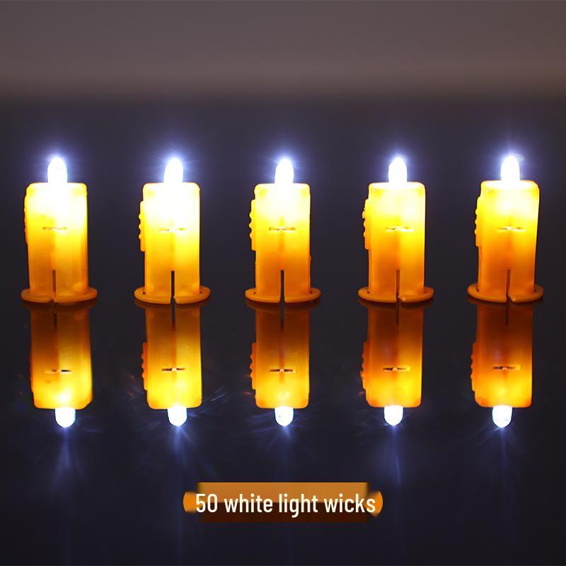 LED Lantern Wick Beads Kit: DIY Colorful Luminous Lights for Kids