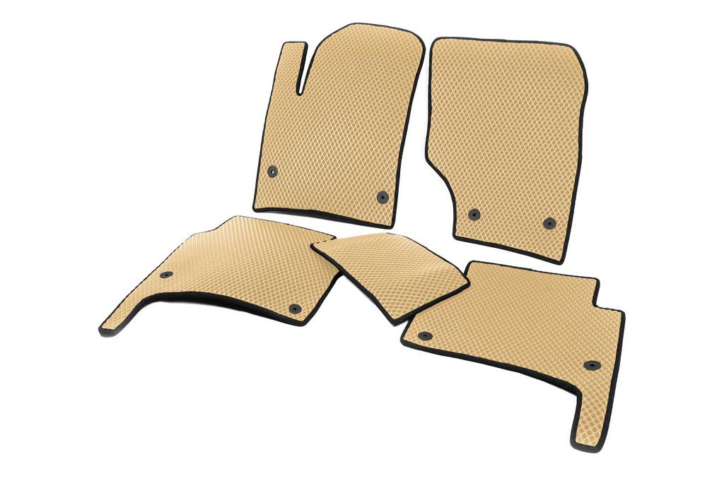 Covorașe EVA (bej) pentru Volkswagen Touareg 2002-2010