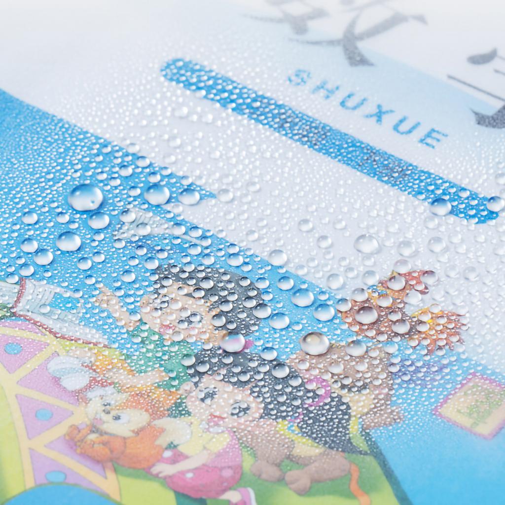 Book Cover with Rod Thickened Transparent Waterproof Reusable PP Material Paperback Book Protector