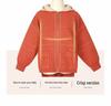 2024 Spring & Autumn Knitted Hooded Cardigan for Middle-Aged & Elderly Women