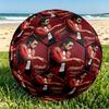 Michael Jackson Print Size 5 Soccer Ball, PU Wear Resistant Football for Match Training and Daily Practice, Birthday Gift for Soccer Fans