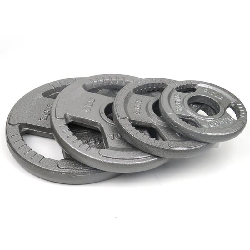 

Longchan Cast Iron Three-Hole Grip Barbell Weight Plate