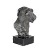 Deerhound, Scottish Deerhound - Figurine On Marble, Covered with Silver Metal, Handmade, Brand Art-Dog