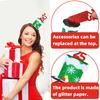 Playful Green Red Silver Christmas Headbands For Kids With Fun Replacement Tags Included