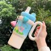 Cartoon Doll Insulated Straw Cup