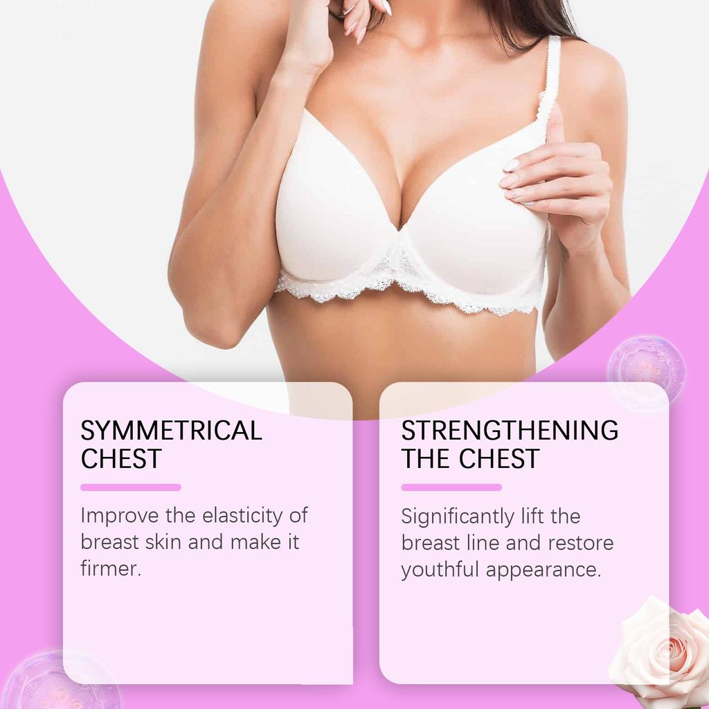 1pcs Breast Firming Natural Serum Oil Natural Breast Enhancement Oil Natural Curves Breast Enhancement Breast Nourishing Massage Oil 10ml