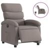 VidaXL Fauteuil inclinable électrique Taupe Tissu, fauteuil électrique pour personnes âgées, fauteuil inclinable, fauteuil, 3203962