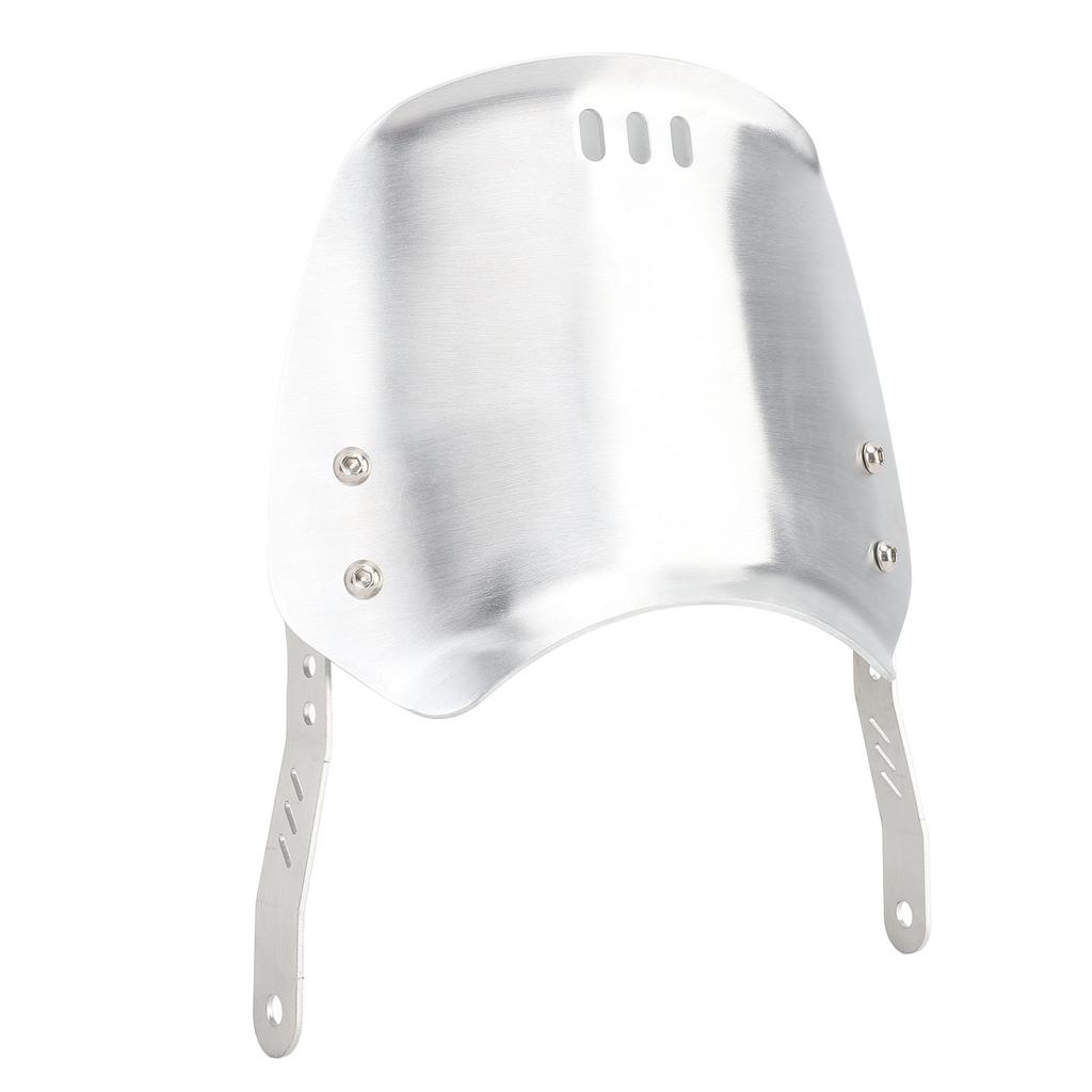 Motorcycle Protective Wind Deflector Windscreen Front Flyscreen with Mount Replacement for Su uki SV1000 SV400 GS750E