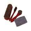 Shoe Brush Ergonomic Handle Shoe Cleaning Brushes Leather Shoe Maintenance