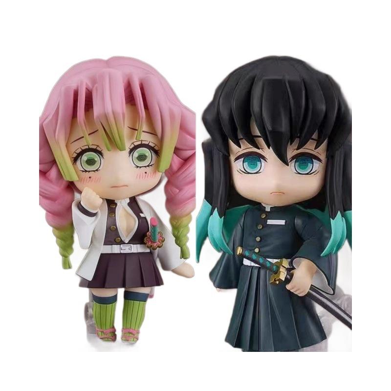 Nendoroid 2217 Ganlu Temple Glass 2218 Tokito Muichiro Q Version Pvc Action Figures Face Replacements Collectible Model Toy Gift