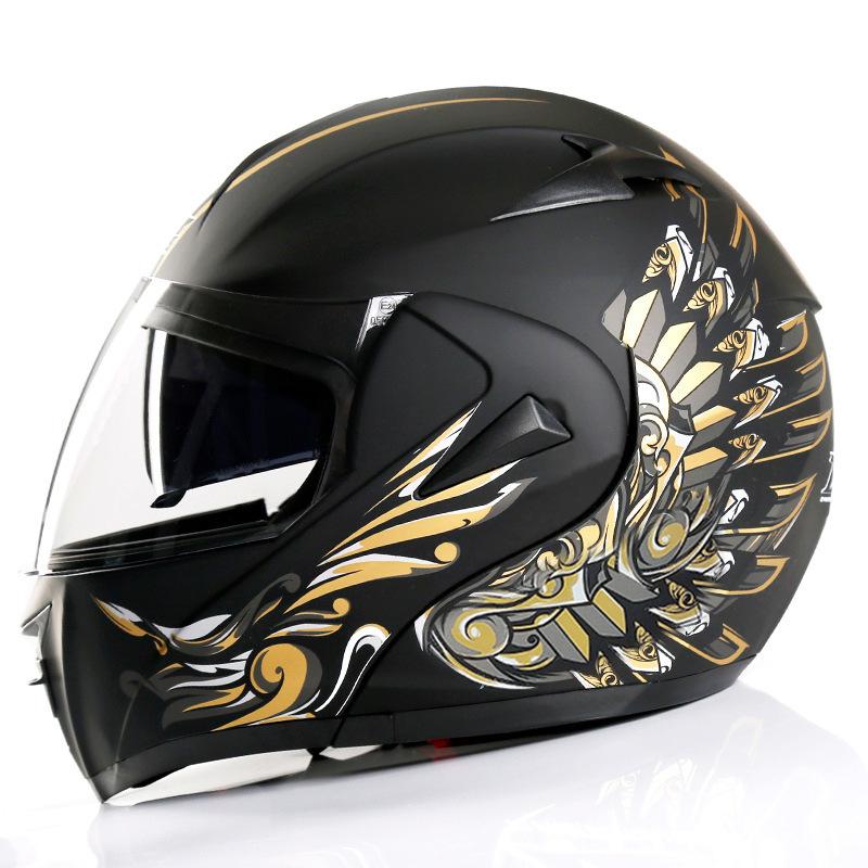 Cross-border Electric Motorcycle Male Helmet Electric Vehicle Helmet Female Face-off Helmet Full Helmet Four Seasons Motorcycle Safety Helmet