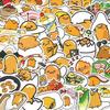 50 Lazy Egg Yolk Cute Stickers for Journals, Suitcases, Notebooks - Waterproof & DIY-Friendly