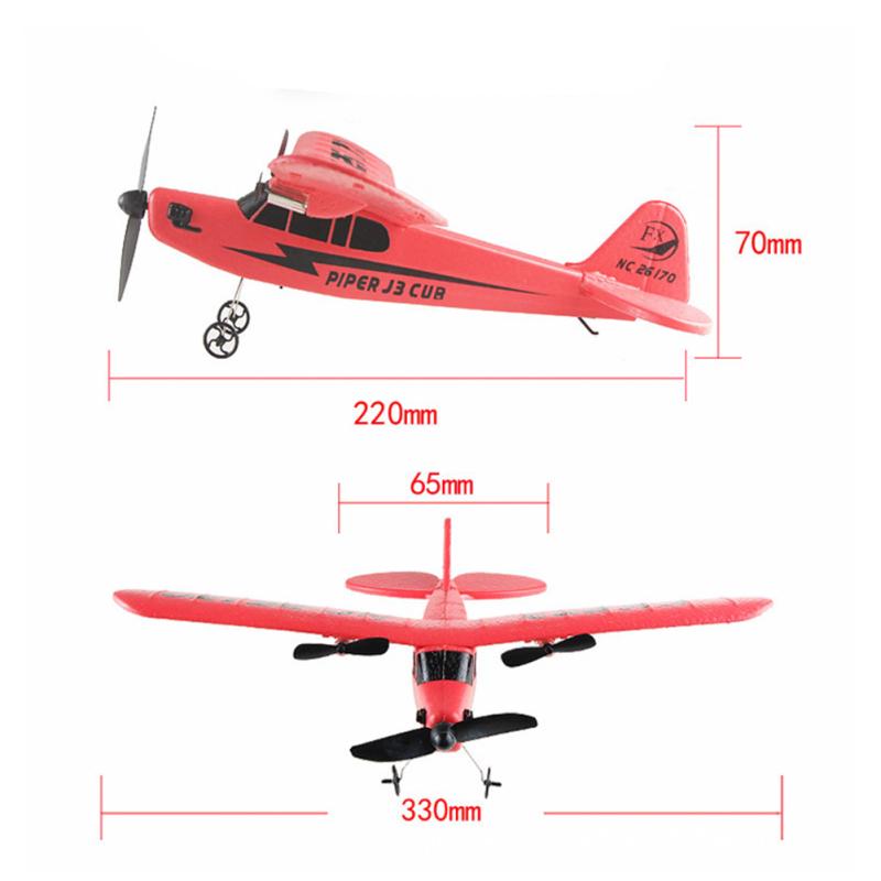 2.4G 2-way FX803 Telecontrol Glider EPP Fixed Wing Remote Control Aircraft Model Toy