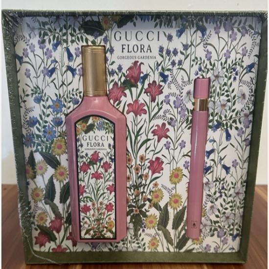 Gucci Ladies Flora by Gorgeous Gardenia EDP Set (100ml+10ml) 3616303785062