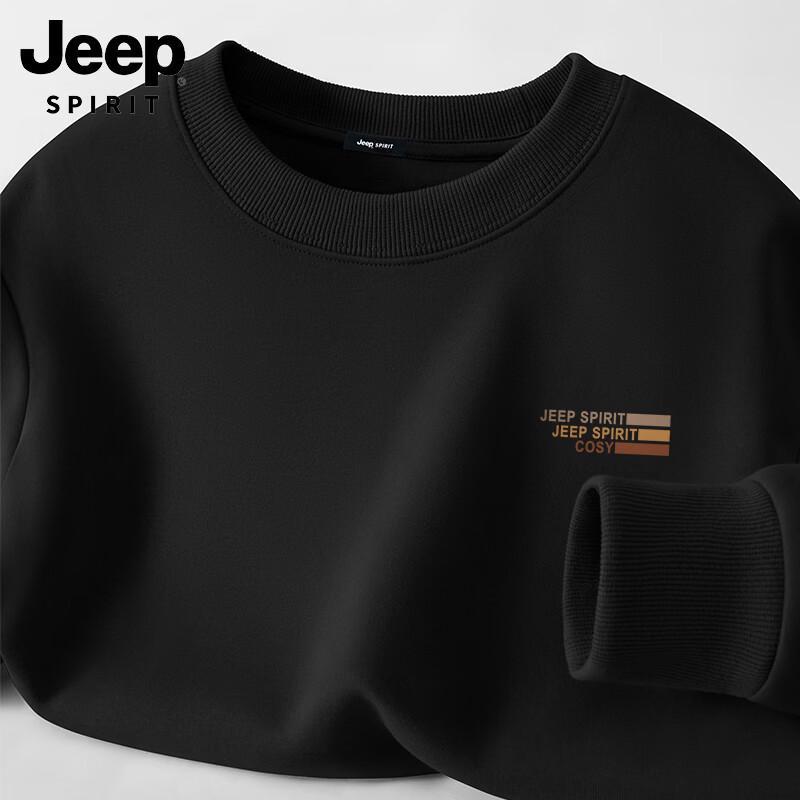 JEEP SPIRIT Men s Casual Crewneck Sweatshirt 2XL