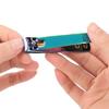 Plated Nail Clipper Carbon Steel Gradient Color Fashionable Nail Trimmer Cutter Manicure Tool