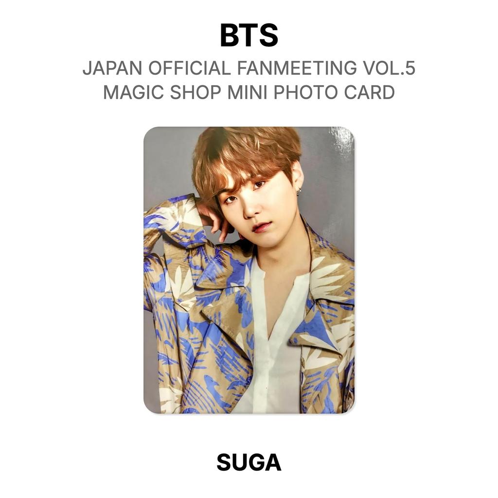 BTS JAPAN OFFICIAL FANMEETING VOL.5 MAGIC SHOP MINI PHOTO CARD Official Photocard