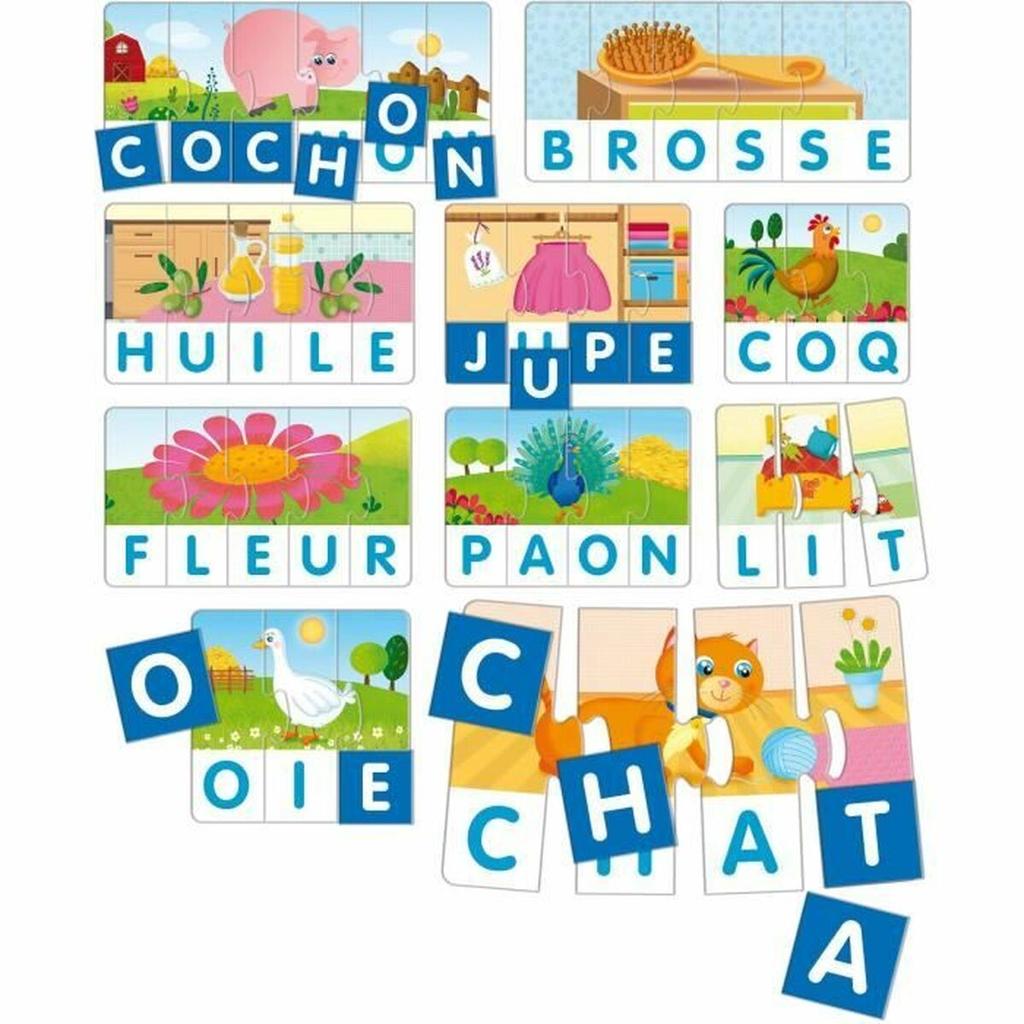 Educational Game Lisciani Giochi Lettres Et Mots