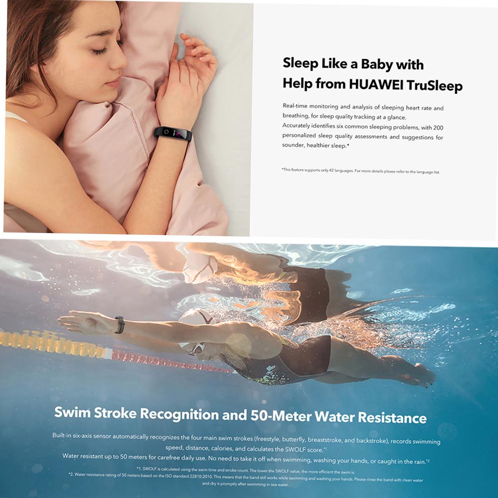 HONOR Band Smart Watch Large AMOLED Color Display 240