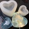 Creative New Love Heart Silicone Mold 3D Craft For Cakes Decoration DIY Candle Resin Soap Plaster Making Tools Home Decoration