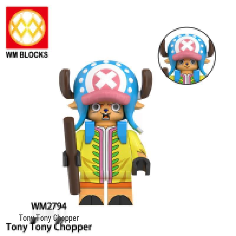 Anime Pirate Building Blocks WM6193 Series Figure Toy Bagged