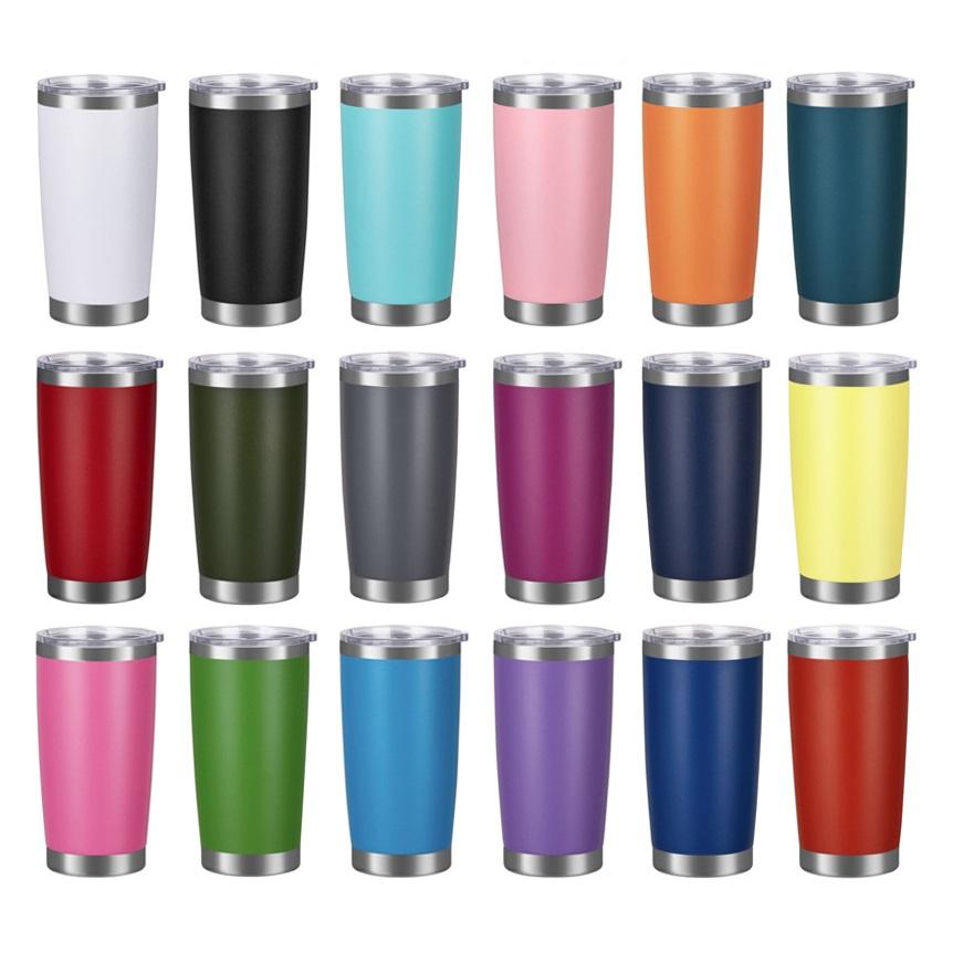 (1pcs) Popuplar Car Beer Coffee Mugs Vacuum Cup Insulated Cup Flask Thermos Cup 10oz 20oz 30oz
