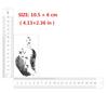S.A.V.I 5pcs. Temporary Tattoo Stickers Combo Of Feathers and Birds Mix Designs For Girls Women Size 10.5x6cm