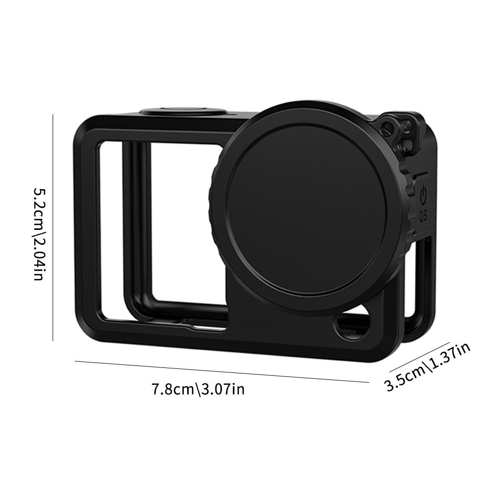 Silicone Protective Case Anti-Lost Lanyard For DJI Osmo Action 6 Lens Cap Full Protector Cover For Action 6 Camera Accessories
