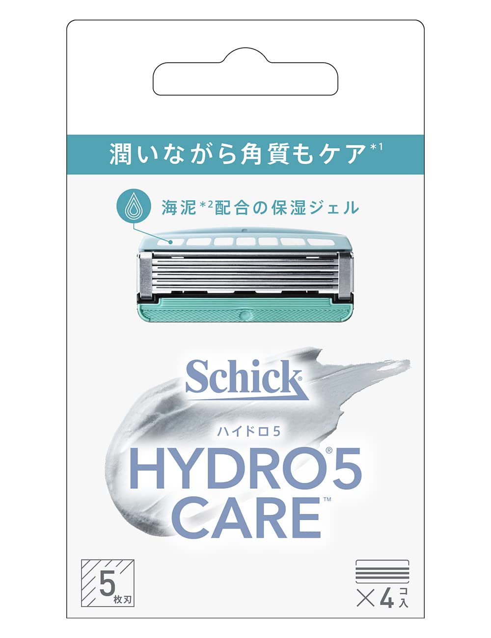 

Змінні леза для гоління Schick Hydro 5 Care (4 штуки) зелений