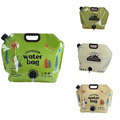 Portable Water Storage Bag–Foldable Thick Water Container for Camping, Hiking, Outdoor Travel, Emergency Drinking Water, Lightweight  Water Bag